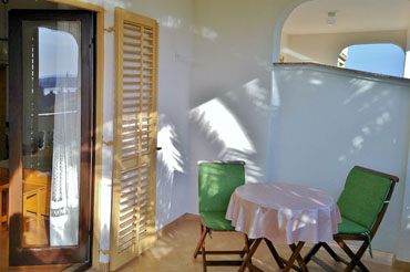 Anamari Apartments, balcony with sea view