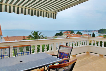 Anamari Apartments, balcony with sea view