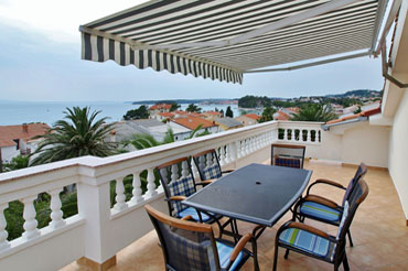 Anamari Apartments, balcony with sea view